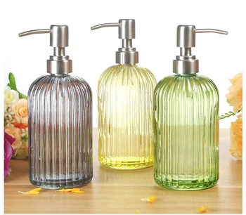 500ml Nordic Glass Hand liquid Soap Dispenser Pump Shampoo Bottle Shower Gel Storage Box Kitchen Sink Bathroom Accessories Set
500ml Nordic Glass Hand liquid Soap Dispenser Pump Shampoo Bottle Shower Gel Storage Box Kitchen Sink Bathroom Accessories Set