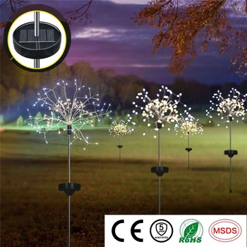 LED Solar Light Eight Function Modes Fireworks String Lights For Garden Decoration Bouquet Waterproof Christmas Wedding Party
LED Solar Light Eight Function Modes Fireworks String Lights For Garden Decoration Bouquet Waterproof Christmas Wedding Party