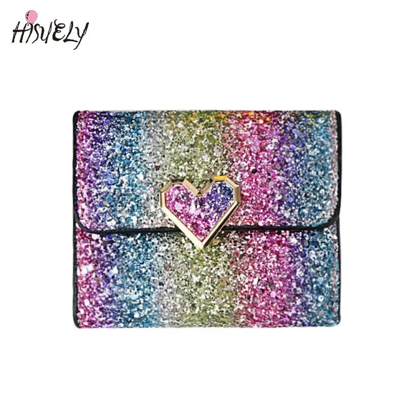 HISUELY Simple Three Folding Short Coins Packages Bright Film Change Card Bag Cute Heart Shape Mini Women Purse Holder Dollar
HISUELY Simple Three Folding Short Coins Packages Bright Film Change Card Bag Cute Heart Shape Mini Women Purse Holder Dollar