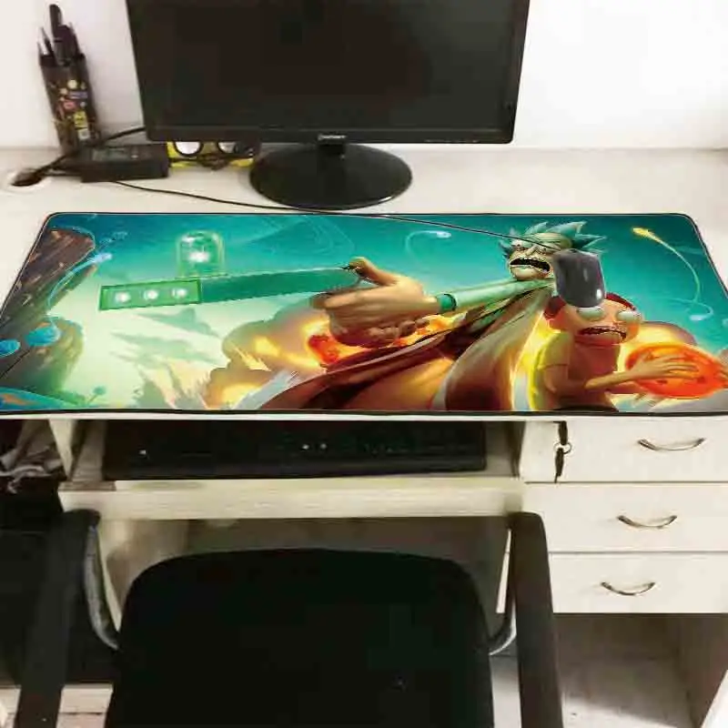 Mairuige Rick and Morty Anime Cartoon Large Locking Edge Mouse Pad PC Computer Mat Size for 30x80cm and 40x90cm Gaming Mousepads
Mairuige Rick and Morty Anime Cartoon Large Locking Edge Mouse Pad PC Computer Mat Size for 30x80cm and 40x90cm Gaming Mousepads