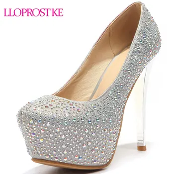 LLOPROST KE New Spring 2018 Women Stiletto High Heel Pumps Slip On Sexy Shoes Water Proof High Quality Wedding Pumps Shoes MY161
LLOPROST KE New Spring 2018 Women Stiletto High Heel Pumps Slip On Sexy Shoes Water Proof High Quality Wedding Pumps Shoes MY161