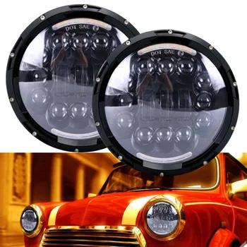 2Psc 7 Inch LED Headlight H4 Hi-Lo With Halo Angel Eyes For Lada 4x4 urban Niva Jeep JK Land rover defender Hummer
2Psc 7 Inch LED Headlight H4 Hi-Lo With Halo Angel Eyes For Lada 4x4 urban Niva Jeep JK Land rover defender Hummer