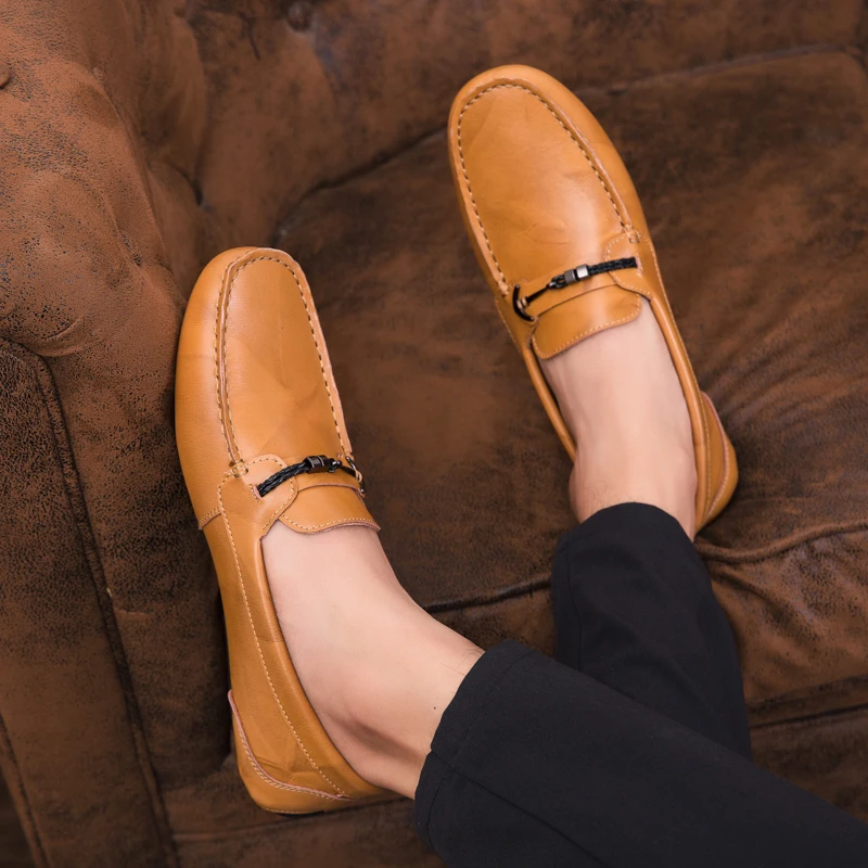 BVNOBET Loafers Black Bottom Genuine Leather Gentleman Fashion Shoes New Fashion Men Business Driving Shoes Zapato Formal Hombre
BVNOBET Loafers Black Bottom Genuine Leather Gentleman Fashion Shoes New Fashion Men Business Driving Shoes Zapato Formal Hombre