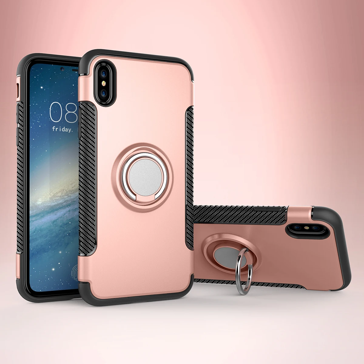 Two-In-1 Mobile Phone Case Shockproof Phone Cases Cover Skin Handsfree Ring Stand Bracket For IPhone X Free Shipping
Two-In-1 Mobile Phone Case Shockproof Phone Cases Cover Skin Handsfree Ring Stand Bracket For IPhone X Free Shipping