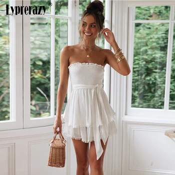 Lyprerazy Women Elegant Sexy Jumpsuits Party Mini Tasel Bodycon Cotton Vestidos Casual Summer Jumpsuit Blue Bandage Romper
Lyprerazy Women Elegant Sexy Jumpsuits Party Mini Tasel Bodycon Cotton Vestidos Casual Summer Jumpsuit Blue Bandage Romper