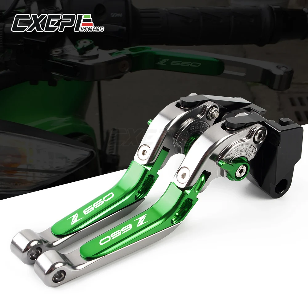 Motorcycle CNC Extendable Foldable Ajustable Brake Clutch Levers For Kawasaki Z650 Z 650 2017 2018 2019 Accessories
Motorcycle CNC Extendable Foldable Ajustable Brake Clutch Levers For Kawasaki Z650 Z 650 2017 2018 2019 Accessories