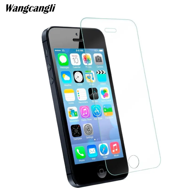 2.5D Tempered glass for iphone 5 screen protection 5s protector 4 Scratch Phone film | Мобильные телефоны и аксессуары
