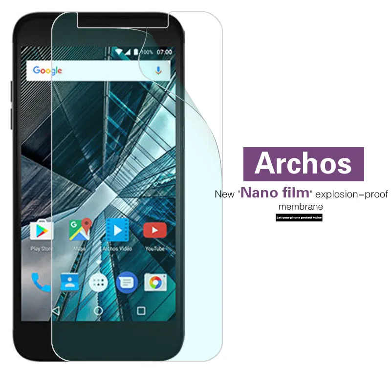 Screen Protector For Archos SENSE 55DC 52 Platinum Anti Burst Nano Soft Film Front Clear Phone Protection Guard Shell With Cloth 
Screen Protector For Archos SENSE 55DC 52 Platinum Anti Burst Nano Soft Film Front Clear Phone Protection Guard Shell With Cloth