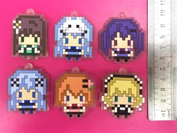 6pcs/lot Is the order a rabbit Kafuu Chino Original Japanese anime figure rubber mobile phone charms keychain strap G751
6pcs/lot Is the order a rabbit Kafuu Chino Original Japanese anime figure rubber mobile phone charms keychain strap G751