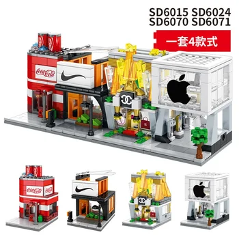 Small Particle Mini Street View Model Assembling Children's Puzzle Toys 6015/6024/6071/6070 to Develop Intelligence
Small Particle Mini Street View Model Assembling Children's Puzzle Toys 6015/6024/6071/6070 to Develop Intelligence