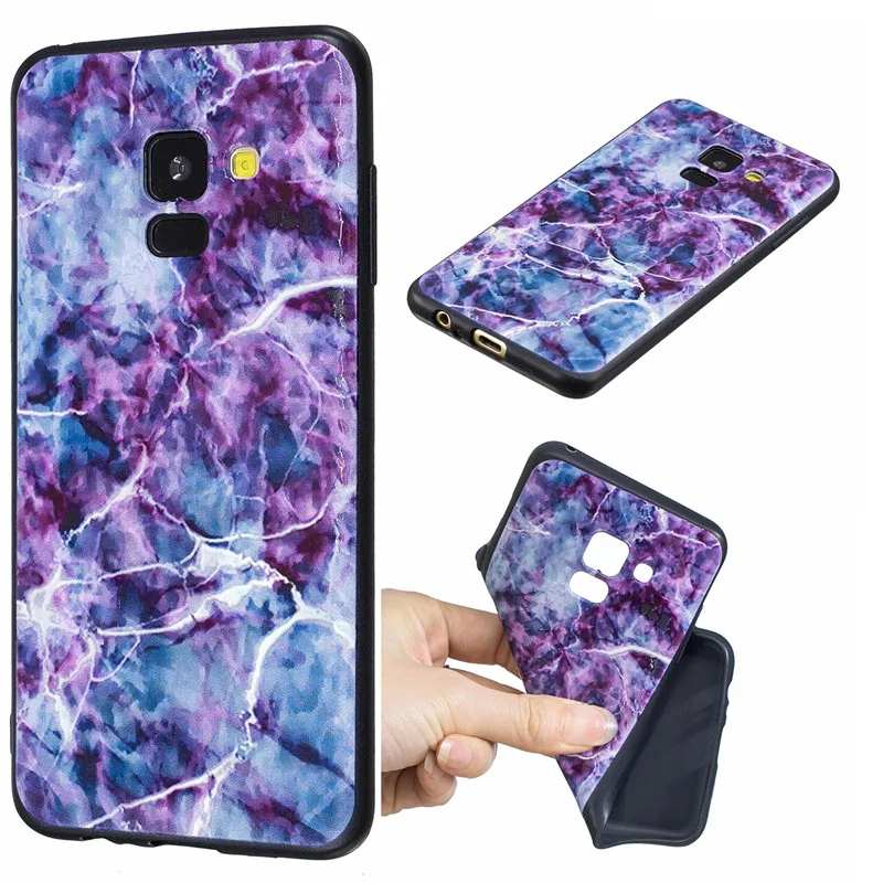 Silicon Phone Case For Samsung Galaxy A6 A8 A7 A750 J4 J6 J8 2018 J5 Black Butterfly Cases For Samsung S8 S9 Note9Soft TPU Cover (7)