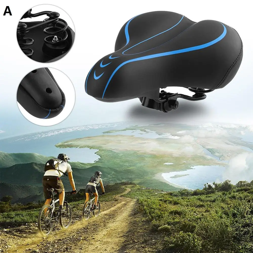 Soft Mountain Bike Saddle Black Thicken Wide Leather Bicycle Seat Pad Rear MTB Bicycle Saddle Cycling Accessories Bikes Parts
Soft Mountain Bike Saddle Black Thicken Wide Leather Bicycle Seat Pad Rear MTB Bicycle Saddle Cycling Accessories Bikes Parts