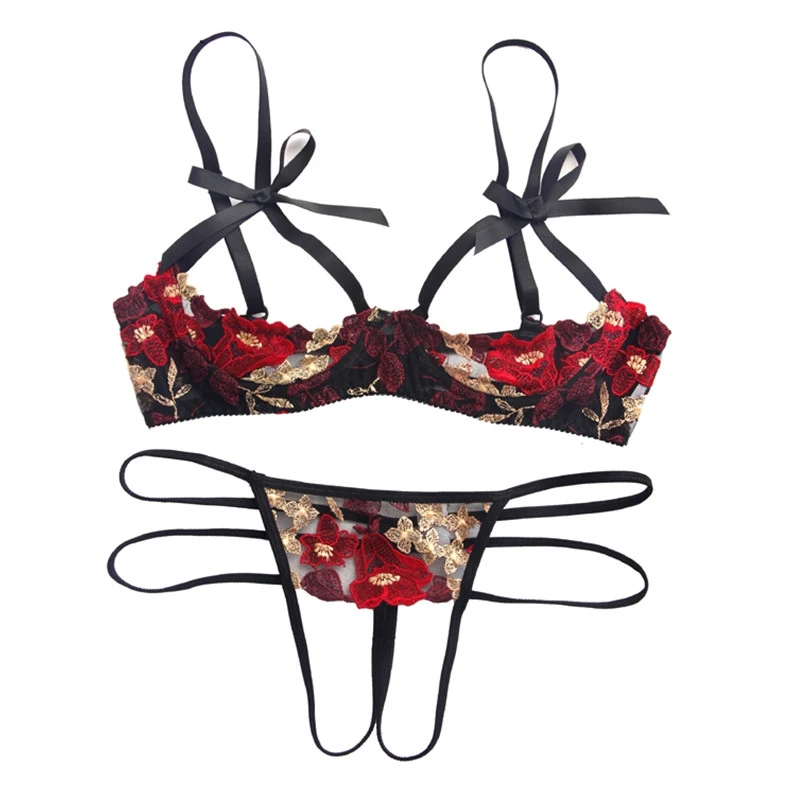 Sexy Lingerie Porno Floral Transparent Thin Cup Open Bra Brief Set Ladies Temptation Sexy Eylash Lace Night Underwear
Sexy Lingerie Porno Floral Transparent Thin Cup Open Bra Brief Set Ladies Temptation Sexy Eylash Lace Night Underwear
