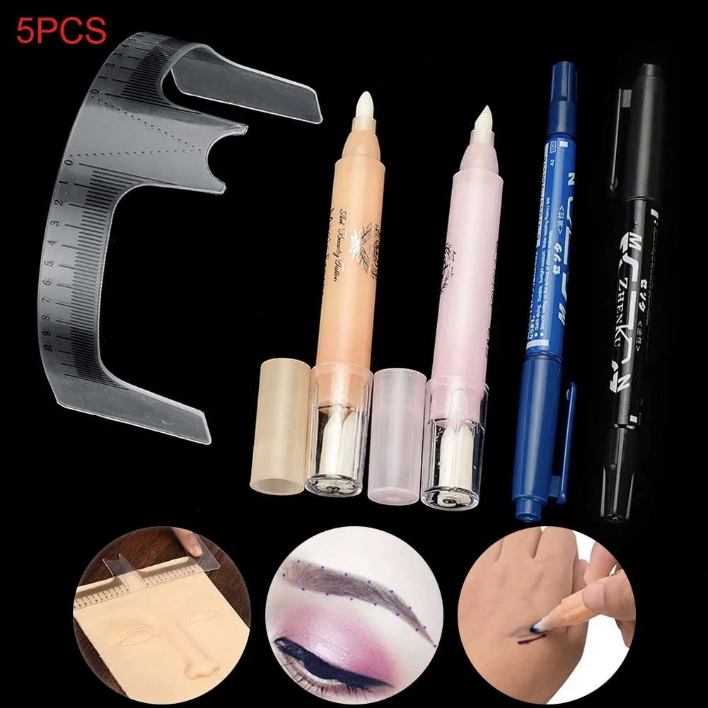 Practical Eyebrow Marker Pen Microblading Kit For Beginner Eyebrow Tattoo Eye Brow Ruler Mark Remover Pens Permanent Makeup Set
Practical Eyebrow Marker Pen Microblading Kit For Beginner Eyebrow Tattoo Eye Brow Ruler Mark Remover Pens Permanent Makeup Set
