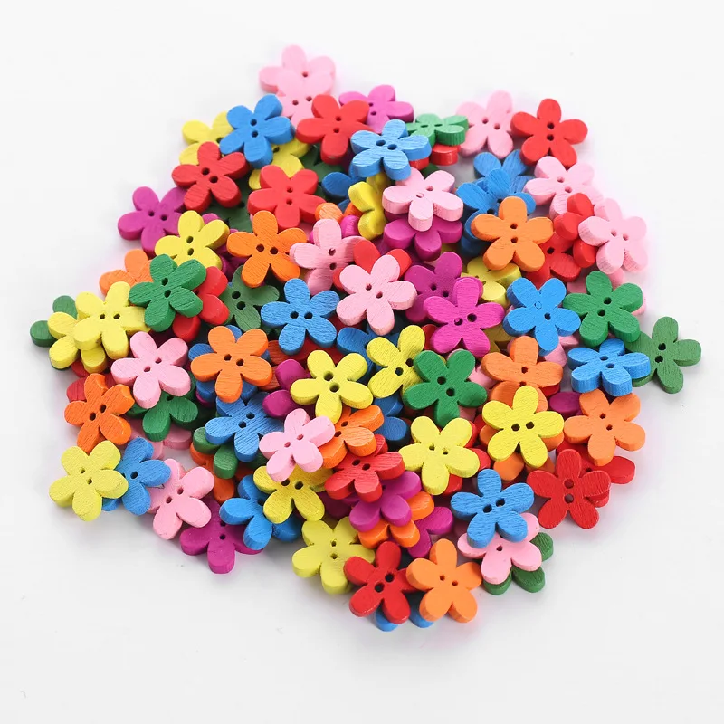 100pcs 15mm Sunflower Wood Buttons Sewing Tools Decorative Button Scrapbooking Handmade DIY Garment Apparel Accessory
100pcs 15mm Sunflower Wood Buttons Sewing Tools Decorative Button Scrapbooking Handmade DIY Garment Apparel Accessory