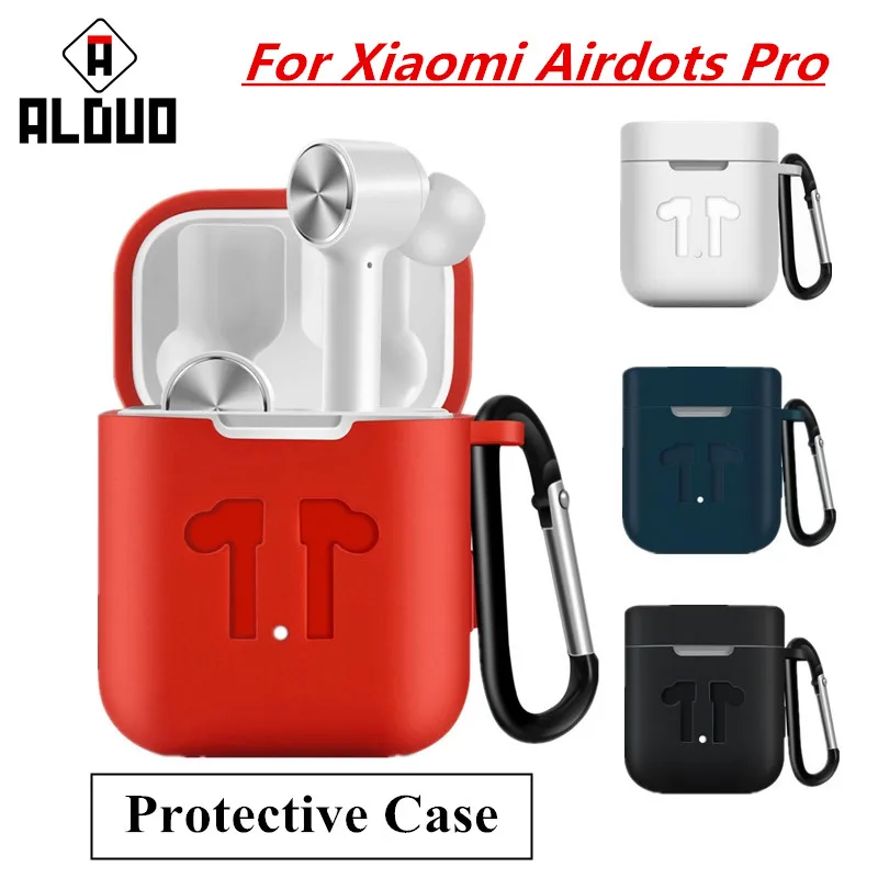 Silicone Case for Xiaomi Airdots Pro Earphone Protective Cover with Carabiner Hook Pouch Charging Box for Xiaomi Air TWS Headset
Silicone Case for Xiaomi Airdots Pro Earphone Protective Cover with Carabiner Hook Pouch Charging Box for Xiaomi Air TWS Headset