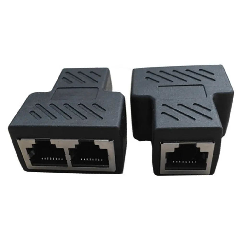 RJ45 1 to 2 Port Female to Female Network Ethernet Socket RJ45 Splitter Adapter LAN Connector 8P8C Extender Plug
RJ45 1 to 2 Port Female to Female Network Ethernet Socket RJ45 Splitter Adapter LAN Connector 8P8C Extender Plug