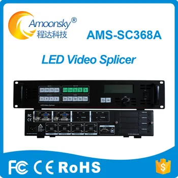AMS-SC368A support novastar msd300 mrv336 mrv300 8k video processor high definition video wall controller for rgb led display
AMS-SC368A support novastar msd300 mrv336 mrv300 8k video processor high definition video wall controller for rgb led display