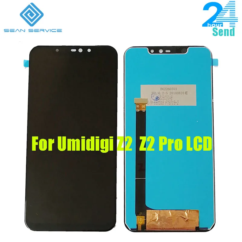 For 100% Original UMIDIGI Z2 Pro LCD Display +Touch Screen Assembly Digitizer Replacement 6.2 inch For UMIDIGI Z2 Phone Display
For 100% Original UMIDIGI Z2 Pro LCD Display +Touch Screen Assembly Digitizer Replacement 6.2 inch For UMIDIGI Z2 Phone Display