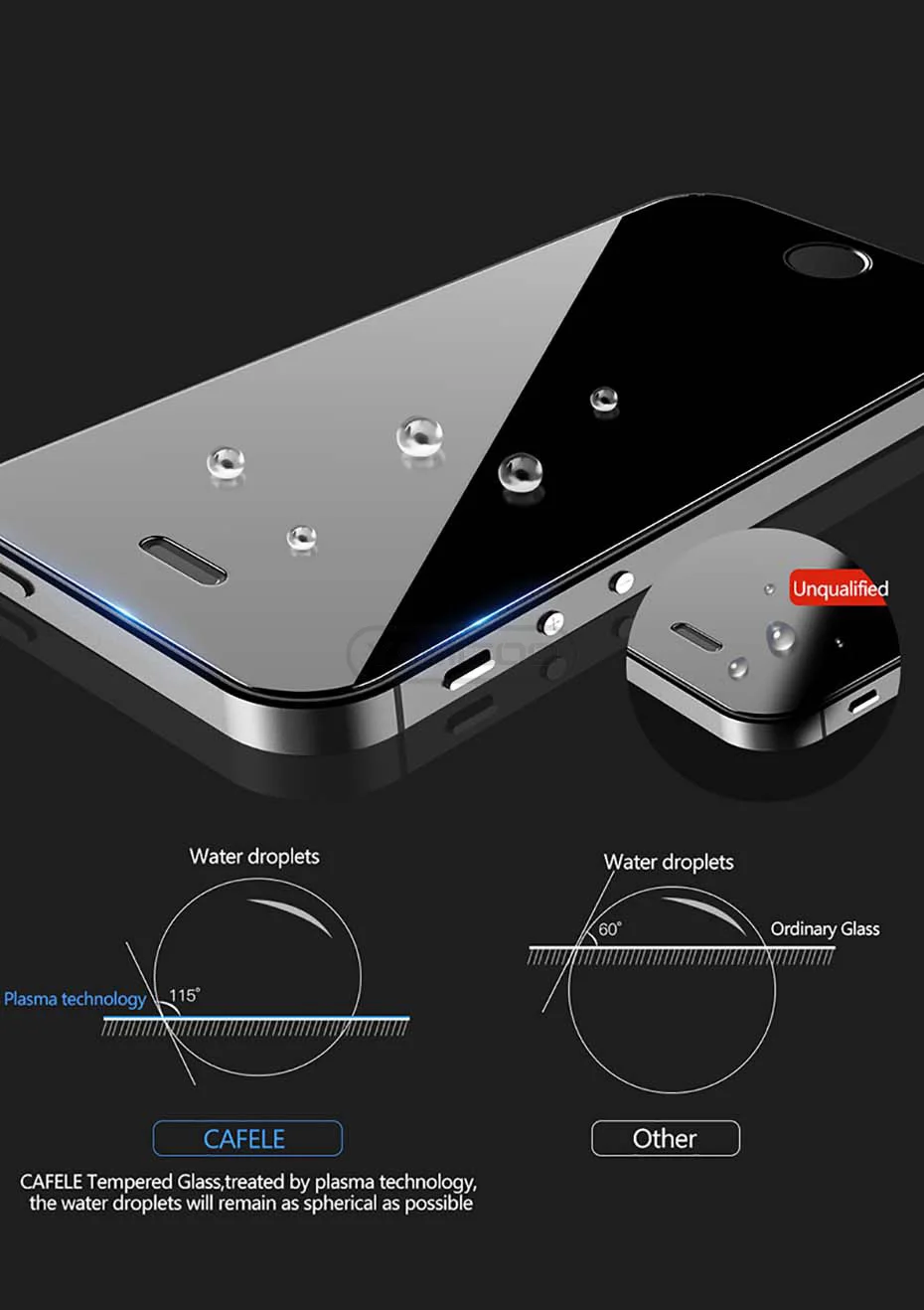 YAMIZOO Protective Glass For iPhone 5s se 5 Screen Protector Premium Explosion Proof Film On 5 For iPhone se 5s Tempered Glass (1)