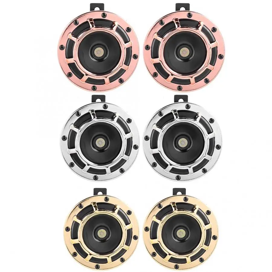 12V Universal Automobile Motorcycle Electroplated Horn Speakers Klaxon Loudspeaker motorcycle impianto audio per moto
12V Universal Automobile Motorcycle Electroplated Horn Speakers Klaxon Loudspeaker motorcycle impianto audio per moto