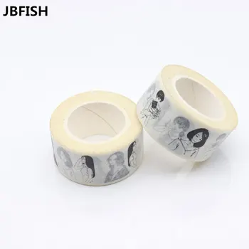 JBFISH DIY decorative scrapbooking planner masking adhesive tape label sticker stationery 1014
JBFISH DIY decorative scrapbooking planner masking adhesive tape label sticker stationery 1014