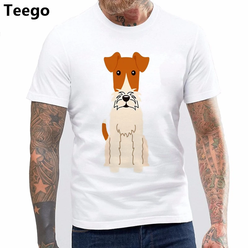 100% cotton O-neck printed T-shirt Wire Fox Terrier Dog Shirt Dogs Mom Dad Puppy Pet Gift
100% cotton O-neck printed T-shirt Wire Fox Terrier Dog Shirt Dogs Mom Dad Puppy Pet Gift