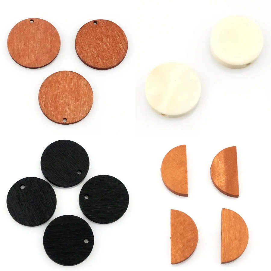 50X Natural Wooden Beads Charm Geometric Half Round Wooden Beads for Handmade Necklace Craft Unfinished Spacer Jewelry Making
50X Natural Wooden Beads Charm Geometric Half Round Wooden Beads for Handmade Necklace Craft Unfinished Spacer Jewelry Making