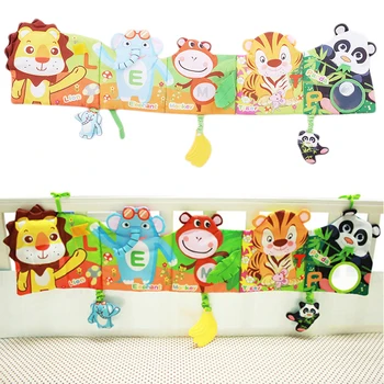 1pcs Baby Bed Crib Bumper Cartoon Animal Cloth Book Educational Knowledge Around Multi-touch For Fun Plush Toy
1pcs Baby Bed Crib Bumper Cartoon Animal Cloth Book Educational Knowledge Around Multi-touch For Fun Plush Toy