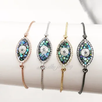10pcs/lot 4Color Micro Pave Cubic Zirconia Abalone Marquise Oval Turkey Evil Eye Link Chain Adjustable Bracelets Pulsera Jewelry
10pcs/lot 4Color Micro Pave Cubic Zirconia Abalone Marquise Oval Turkey Evil Eye Link Chain Adjustable Bracelets Pulsera Jewelry