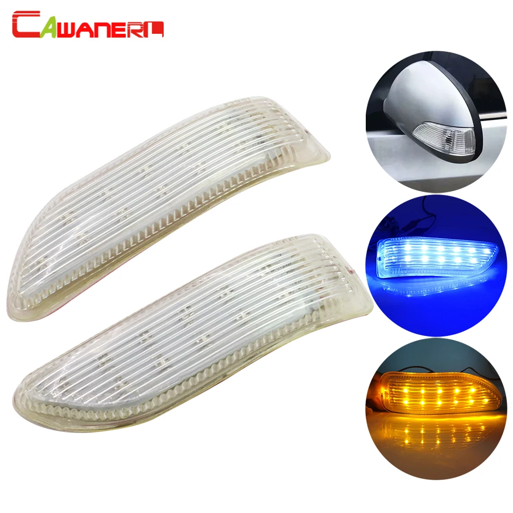 Cawanerl 2 Pieces Car LED Light Rear View Mirror Turn Signal Light 13 SMD Door Cornering Lamp 12V Yellow Blue Universal
Cawanerl 2 Pieces Car LED Light Rear View Mirror Turn Signal Light 13 SMD Door Cornering Lamp 12V Yellow Blue Universal