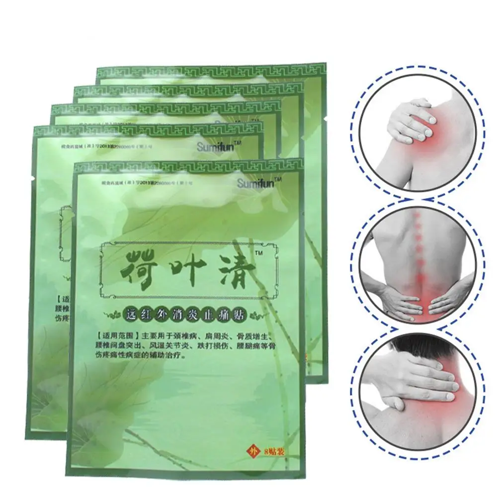 

8Pcs/Pack Chinese Medicines Balm Arthritis Relief Plaster Joints Pain Relief Patch Body Healthy Care Makeup Tools Kit