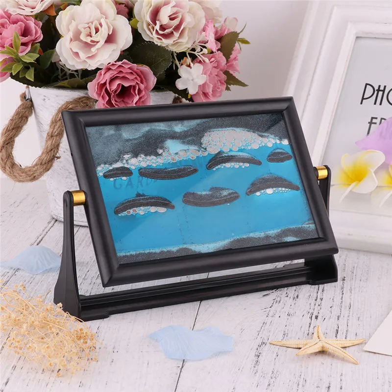Flowing Sand Painting Art Creative Drawing Toys Moving Hills Landscape Liquid Timer Stress Relief Hourglass 3D Dynamic Crafts
Flowing Sand Painting Art Creative Drawing Toys Moving Hills Landscape Liquid Timer Stress Relief Hourglass 3D Dynamic Crafts