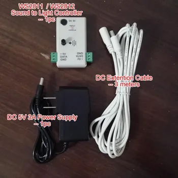 Sound to Light. WS2811 Controller; WS2812 Controller; Pixel Controller; DC 5V WS2812 controller reactive to environmental sound.
Sound to Light. WS2811 Controller; WS2812 Controller; Pixel Controller; DC 5V WS2812 controller reactive to environmental sound.