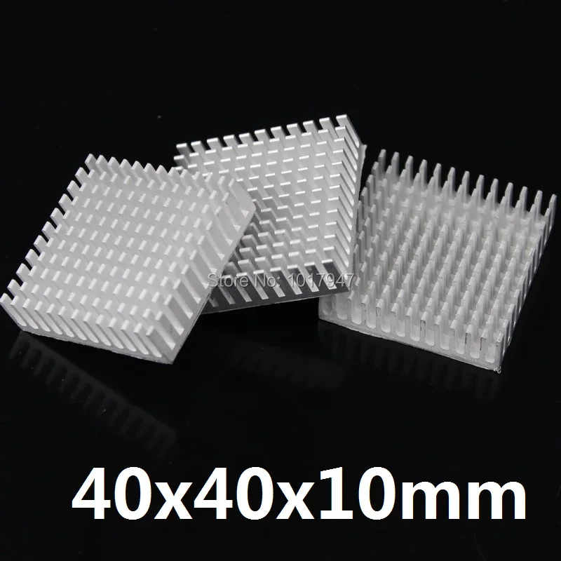 20 Pieces LOT Heat sink Aluminum Heatsink Cooler For Led Light Graphic Card 40x40x10mm 40mm
20 Pieces LOT Heat sink Aluminum Heatsink Cooler For Led Light Graphic Card 40x40x10mm 40mm