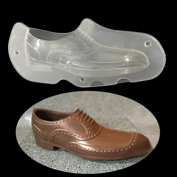 DIY Plastic New Design 3D Men's Shoes Shape Chocolate Mold Polycarbonate Ice PC Man Men Jelly Candy Making Pastry Mould
DIY Plastic New Design 3D Men's Shoes Shape Chocolate Mold Polycarbonate Ice PC Man Men Jelly Candy Making Pastry Mould