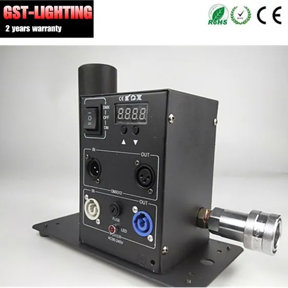 Одна Головка DMX 512 Stage Co2 Jet Machine дымовые машины пушка для спецэффектов | Лампы и