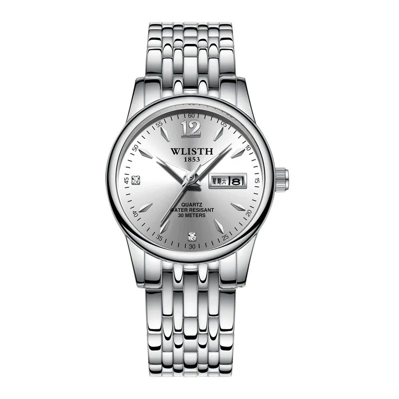 Shi Watch Steel Bring Even-numbered Days Experience Quartz Watch Noctilucent Waterproof Leisure Time Small Fresh S507W
Shi Watch Steel Bring Even-numbered Days Experience Quartz Watch Noctilucent Waterproof Leisure Time Small Fresh S507W
