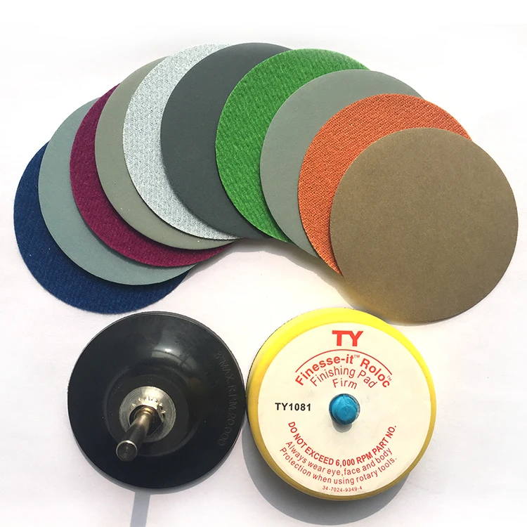 1PC 3" 75MM Roll Lock Sanding Disc Holder 6MM shank + 1PC 3" Roloc Finishing Pad +10PCS 3" Waterproof Sandpaper
1PC 3" 75MM Roll Lock Sanding Disc Holder 6MM shank + 1PC 3" Roloc Finishing Pad +10PCS 3" Waterproof Sandpaper