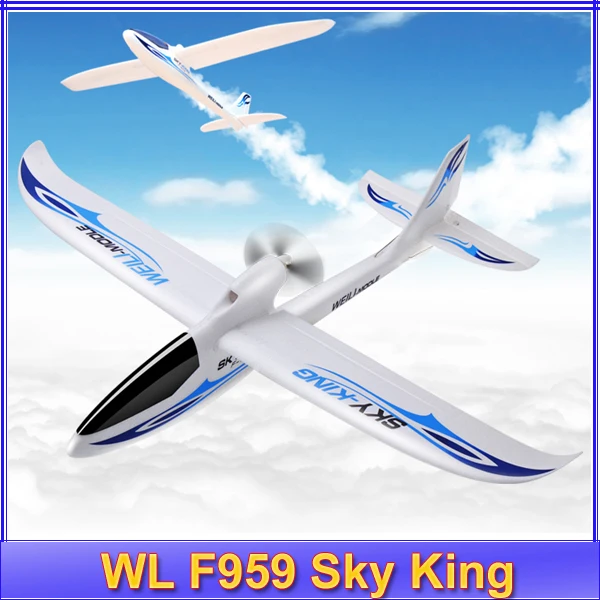 

Wltoys F959 Sky King 3CH RC Airplane Fixed Wing Plane RTF Electric flying Aircraft VS WLtoys F929 F939 F949