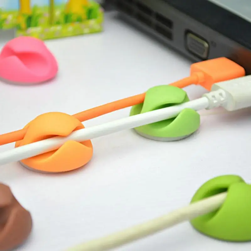 6 Pcs/lot USB Chaging Cable mouse cable Clip Table Wire Holder Clamp Line Fixation desktop Car storage organization
6 Pcs/lot USB Chaging Cable mouse cable Clip Table Wire Holder Clamp Line Fixation desktop Car storage organization