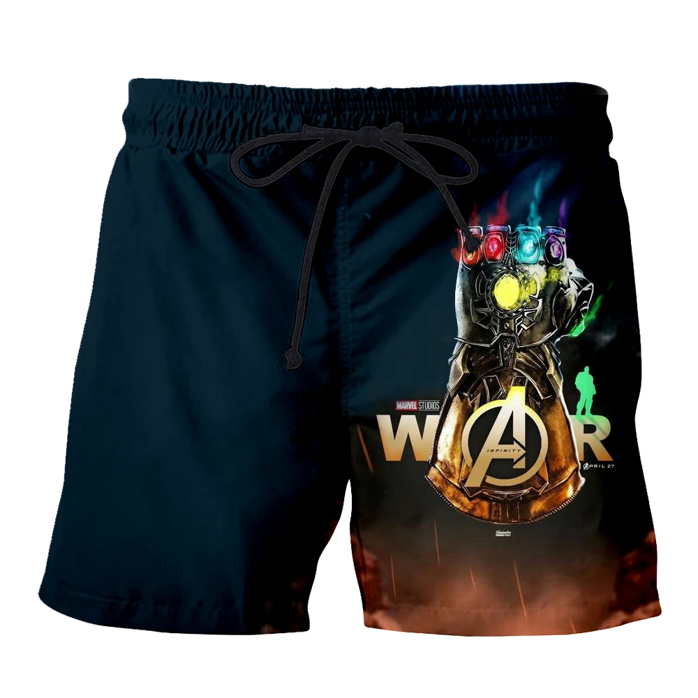 Men Summer marvel Avengers Endgame 3D Print Casual Shorts Thanos iron man Beach Fitness elastic slim Skull Sports Shorts Pants 1
Men Summer marvel Avengers Endgame 3D Print Casual Shorts Thanos iron man Beach Fitness elastic slim Skull Sports Shorts Pants 1