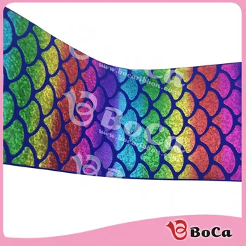 3" 75mm BOCA rainbow mermaid design hologram grosgrain ribbon , DIY handmade material 100Yards
3" 75mm BOCA rainbow mermaid design hologram grosgrain ribbon , DIY handmade material 100Yards