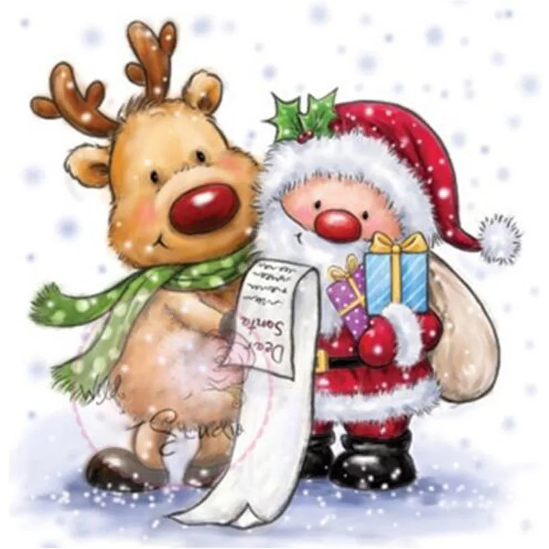 Christmas Cute Transparent Clear Silicone Stamps for DIY Scrapbooking Card Making diy photo album Decorative Stempel
Christmas Cute Transparent Clear Silicone Stamps for DIY Scrapbooking Card Making diy photo album Decorative Stempel