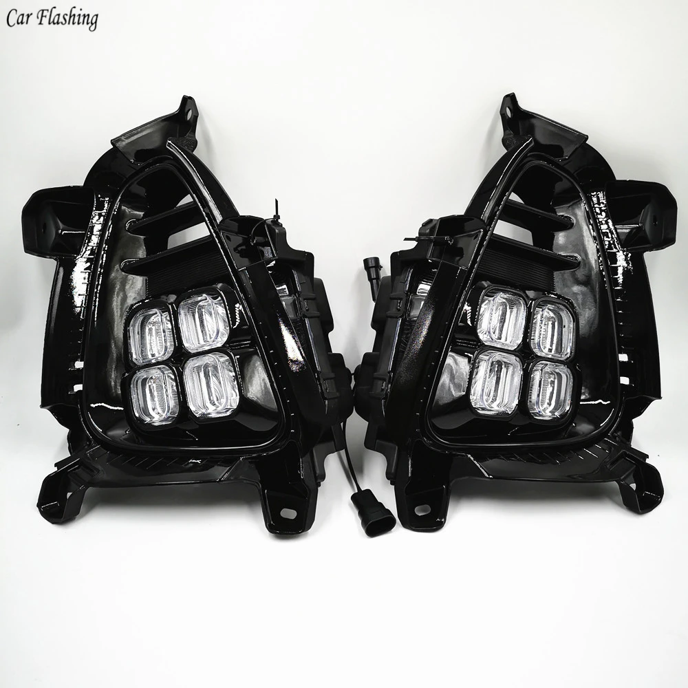 Car flashing 2PCS 12V ABS Car LED Driving DRL Daytime Running Lights Daylight For KIA Sorento 2018 With Fog Lamp Car Styling
Car flashing 2PCS 12V ABS Car LED Driving DRL Daytime Running Lights Daylight For KIA Sorento 2018 With Fog Lamp Car Styling