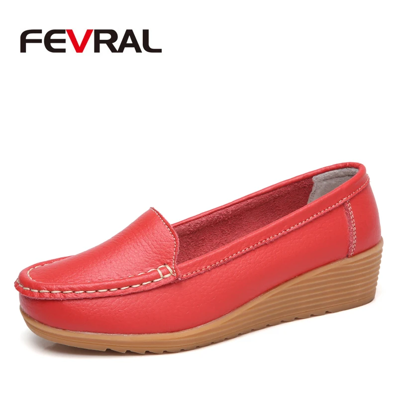 FEVRAL 2019 Summer Woman Flats Shoes Woman Split Leather Ladies Casual Shoes Female Cutout Slip-On Ballet Loafers Big Size 35-41
FEVRAL 2019 Summer Woman Flats Shoes Woman Split Leather Ladies Casual Shoes Female Cutout Slip-On Ballet Loafers Big Size 35-41