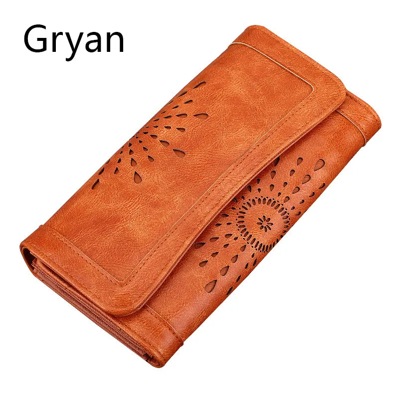2019 Gryan Hot foreign trade handbag spot new purse women's fashion hollow out three fold women's long wallet 235
2019 Gryan Hot foreign trade handbag spot new purse women's fashion hollow out three fold women's long wallet 235