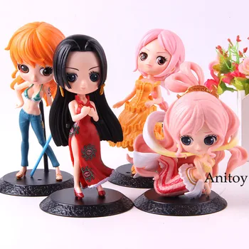 Qposket One Piece Figure Action Boa Hancock Rebecca Nami Shirahoshi PVC Collection Anime Model Toy Q Posket 4pcs/set
Qposket One Piece Figure Action Boa Hancock Rebecca Nami Shirahoshi PVC Collection Anime Model Toy Q Posket 4pcs/set