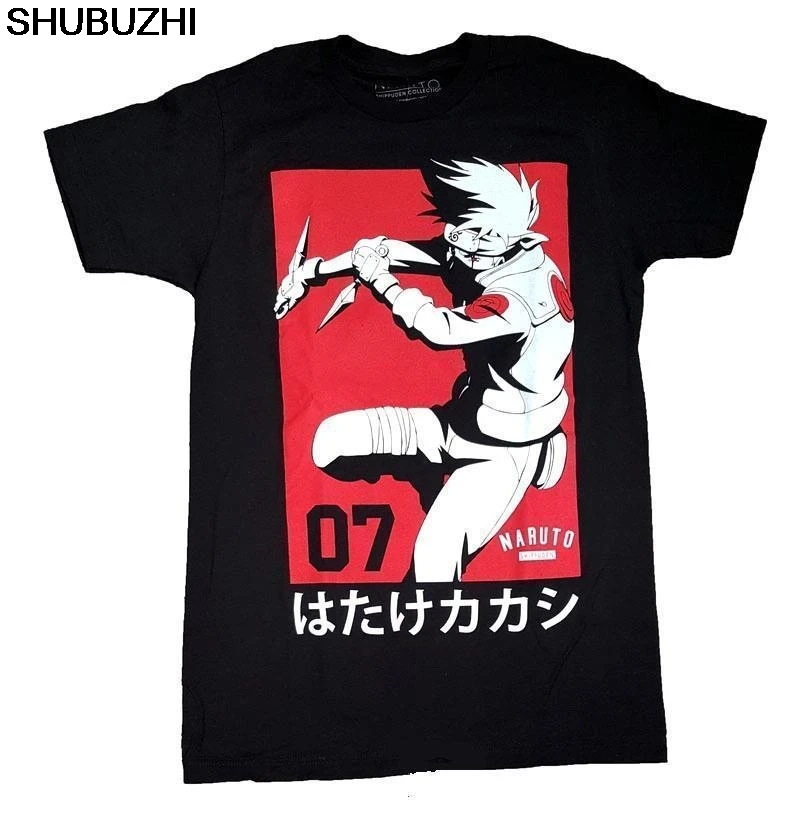 Naruto Shippuden Collection Kakashi Hatake Graphic T Shirt Mens Size New Cartoon t shirt men Unisex New Fashion tshirt sbz6098
Naruto Shippuden Collection Kakashi Hatake Graphic T Shirt Mens Size New Cartoon t shirt men Unisex New Fashion tshirt sbz6098