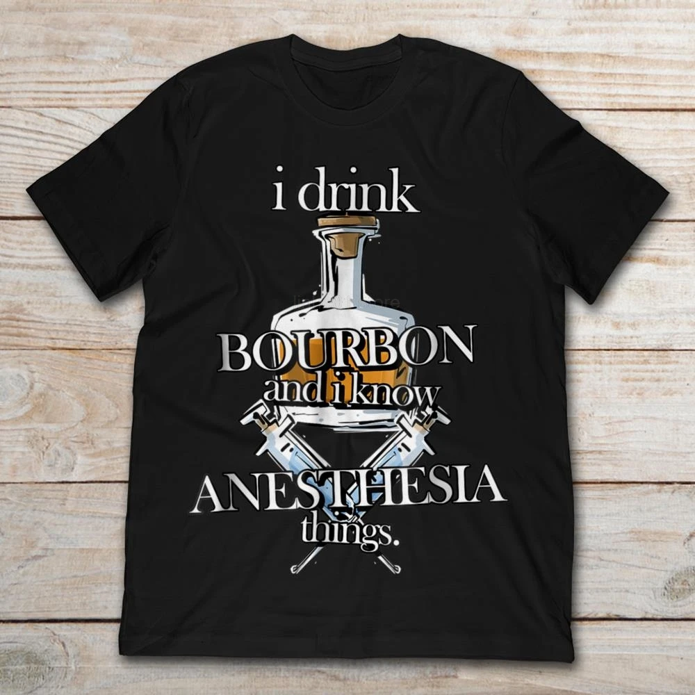 Gildan Brand I Drink Bourbon And I Know Anesthesia Things Bourbon Whiskey 2019 Summer Men's Short Sleeve T-Shirt
Gildan Brand I Drink Bourbon And I Know Anesthesia Things Bourbon Whiskey 2019 Summer Men's Short Sleeve T-Shirt